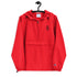 Guards &God Vertical Onyx Embroidered Champion Packable Jacket
